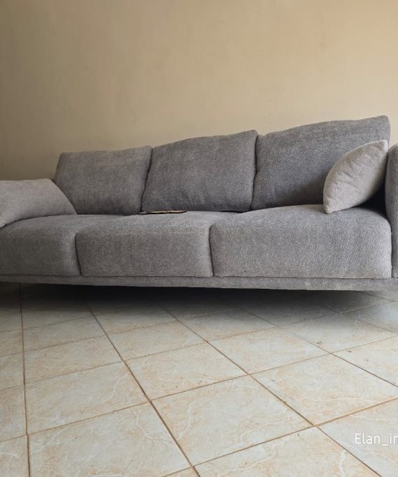 Modern Grey Fabric Sofa