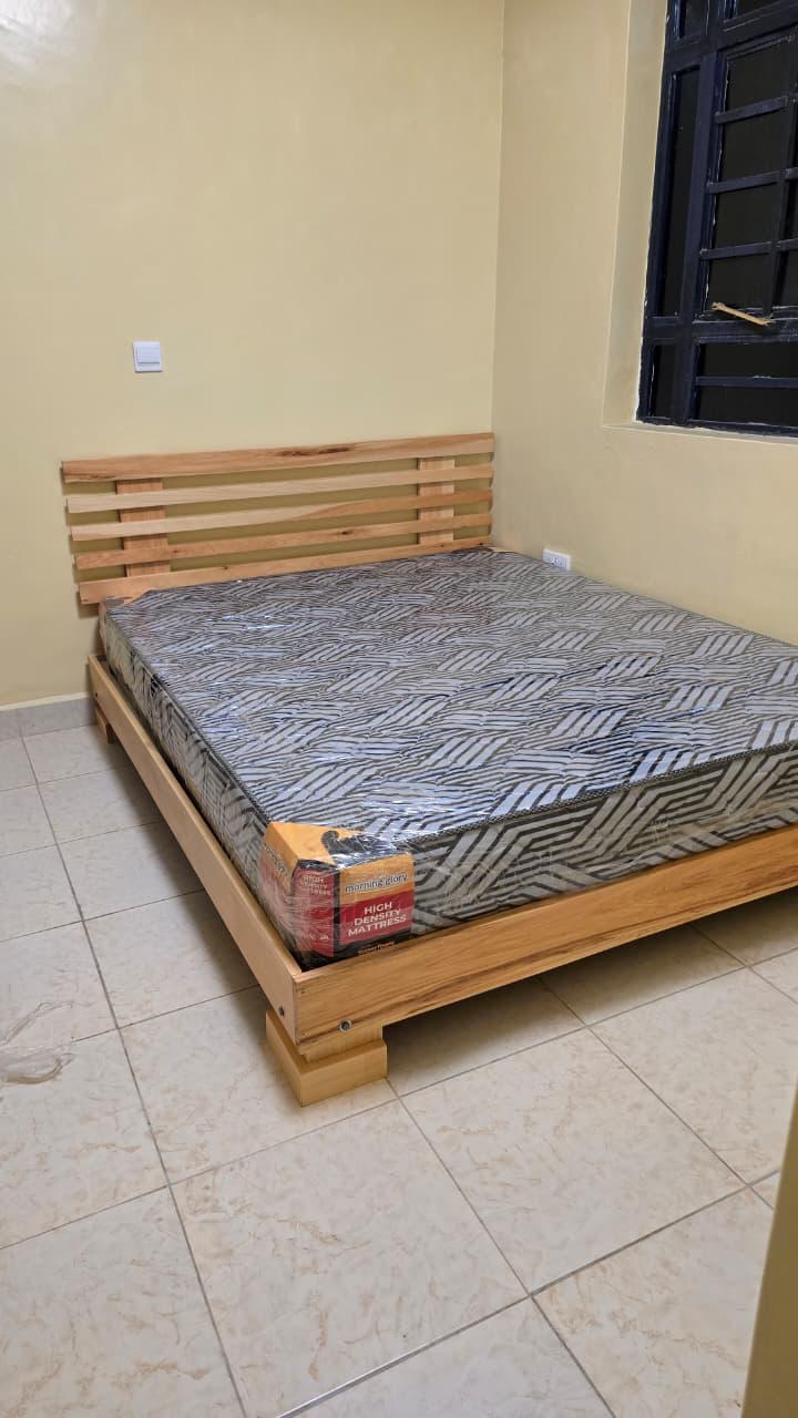 Modern Wooden Bed Frame - Image 2