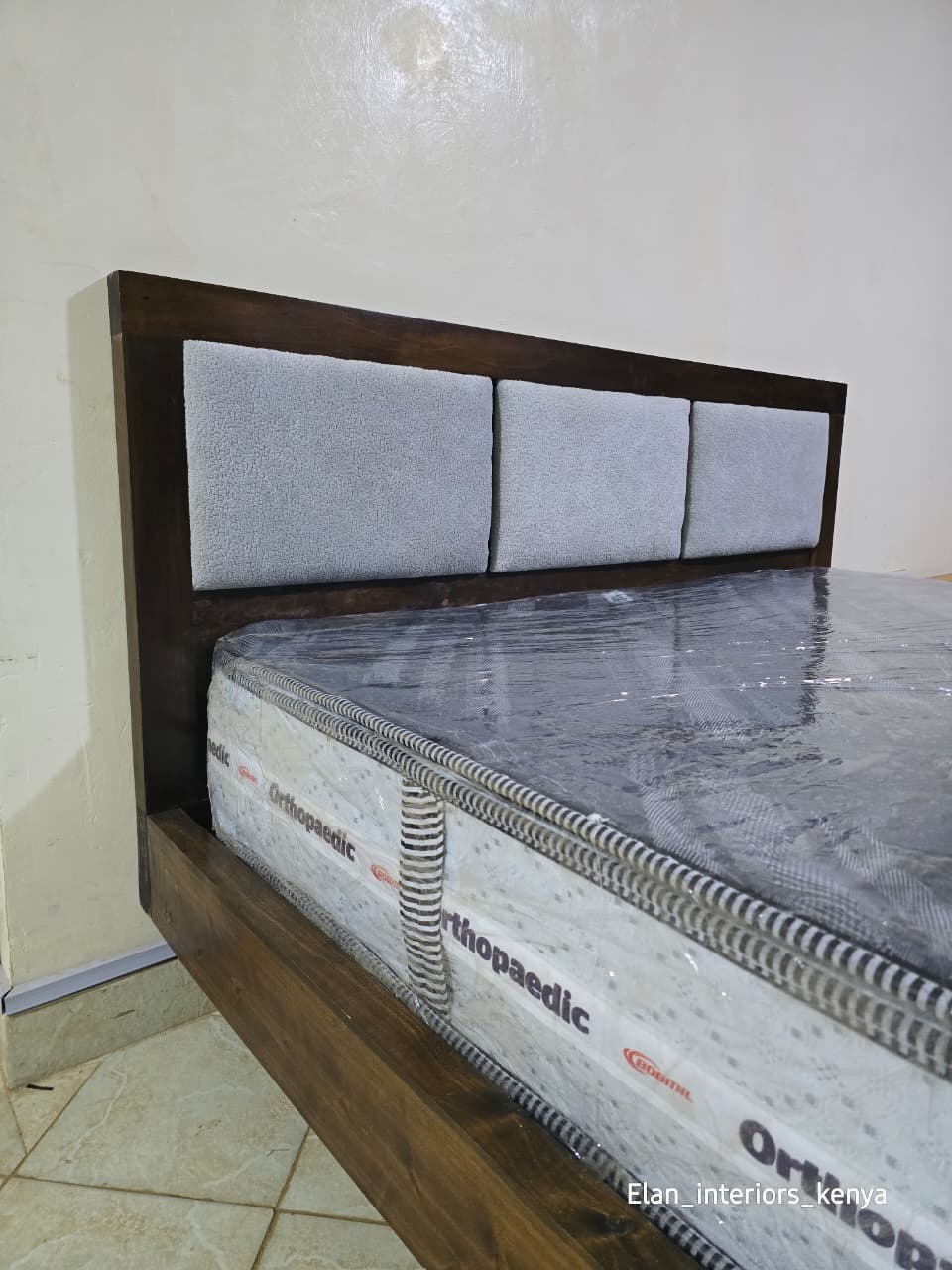 Modern Wooden Bed Frame - Image 5
